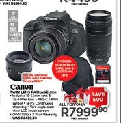 Canon Twin Lens Package 650D