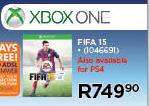 XBOX ONE Fifa 15