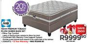 Sealy 152cm Premium Tobago Plush Queen Base Set