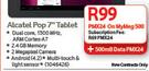 Alcatel Pop 7" Tablet-On MyGig 500