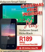 Vodacom Smart Tablet Plus Vodacom Smart Kicka Black- On uChoose Flexi 200