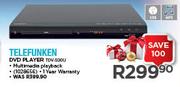 Telefunken DVD Player TDV-500U