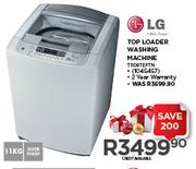 LG 11kg Top Loader Washing Machine T1108TEFTN