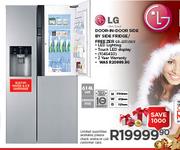 LG 614Ltr Door-In-Door Side By Side Fridge/Freezer GR-J237JSXV