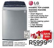 LG 13kg Hygienic Top Loader Washing Machine T1332AFPSPS