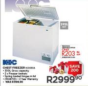 KIC 292Ltr Chest Freezer KC0030A