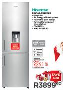 Hisense 269Ltr Fridge/Freezer H359BME-WD