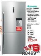 Hisense Bottom Freezer Fridge H610BI-WD