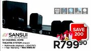 Sansui 5.1 Channel Home Theatre System-HTIB-10n