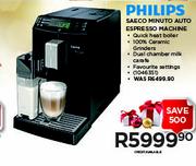 Philips Saeco Minuto Auto Espresso Machine