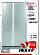 Defy Side-By-Side Fridge/Freezer