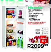Hisense Metallic Fridge