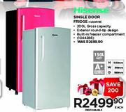 Hisense Single Door Fridge-Each