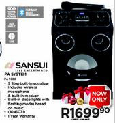Sansui PA System PA1000