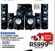 Samsung 5.2 Channel Home Theatre System