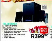 Telefunken 2.1 Home Theatre Speakers