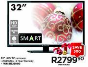 Sansui 32" HD Ready LED TV 32STYO632