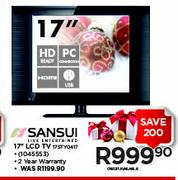 Sansui 17" HD Ready LCD TV 17STY0417