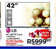 LG 42" LED TV