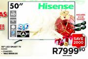 Hisense 50" FHD 3D Smart LED TV 50K390