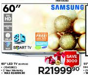 Samsung 60" 3D Smart LED TV 60H7000