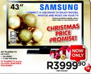 Samsung 43" Plasma TV