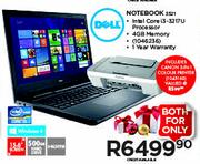 Dell Notebook 3521