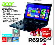Acer-Notebook E5