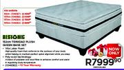 Restonic 92cm Trinidad Plush Queen Base Set