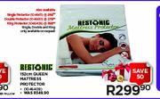 Restonic 152cm Queen Mattress Protector