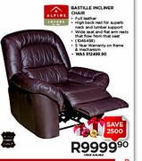 Alpine Bastille Incliner Chair