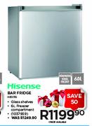 Hisense 60ltr Bar Fridge-H60RS