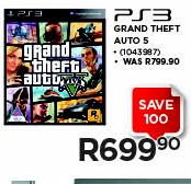 PS3 Grand Theft Auto 5