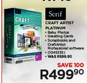 Scrif Craft Artist Platinum