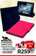 Riva Case 8" Red/Black Tablet Case Each