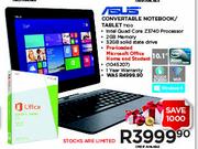 Asus Convertable Notebook/Tablet-T100
