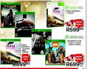 Xbox One Assorted Titles Each