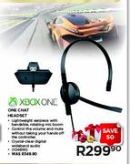 Xbox One Chat Headset
