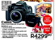 Canon DSLR Photobook Starter Bundle-1200D
