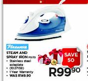 Pineware Steam And Spray Iron