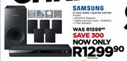 Samsung 5.1 DVD Home Theatre System HTE330K