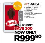 Sansui 7" 3G Tablet M7023G