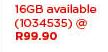 SanDisk 16GB Cruzer Blade Flash Drive
