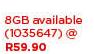 SanDisk 8GB Cruzer Blade Flash Drive