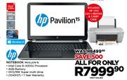 HP Notebook PAVILLION 15