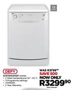 Defy Dishwasher(DDW156)