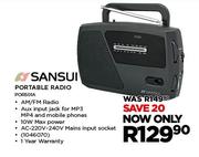 Sansui Portable Radio POR501A