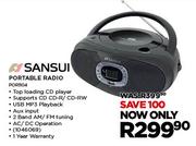 Sansui Portable Radio POR1104