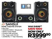 Sansui Home Theatre System X MAX 1020