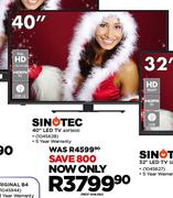 Sinotec 40" LED TV-40F360D